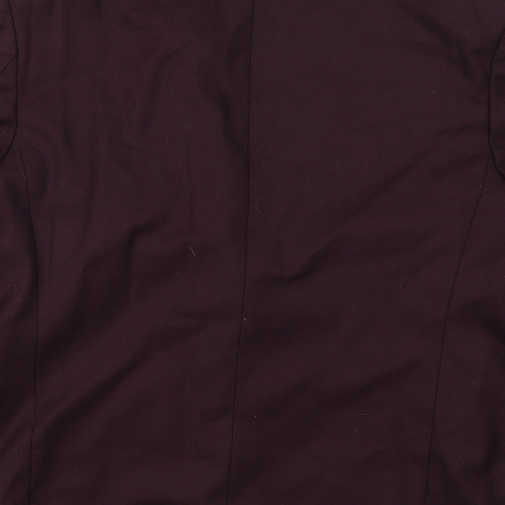 Skopes Mens Purple  Wool Jacket Suit Jacket Size 46