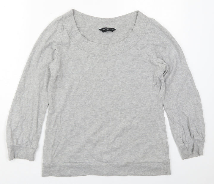 Dorothy Perkins Womens Grey Polyester Pullover Sweatshirt Size 14 Pullover
