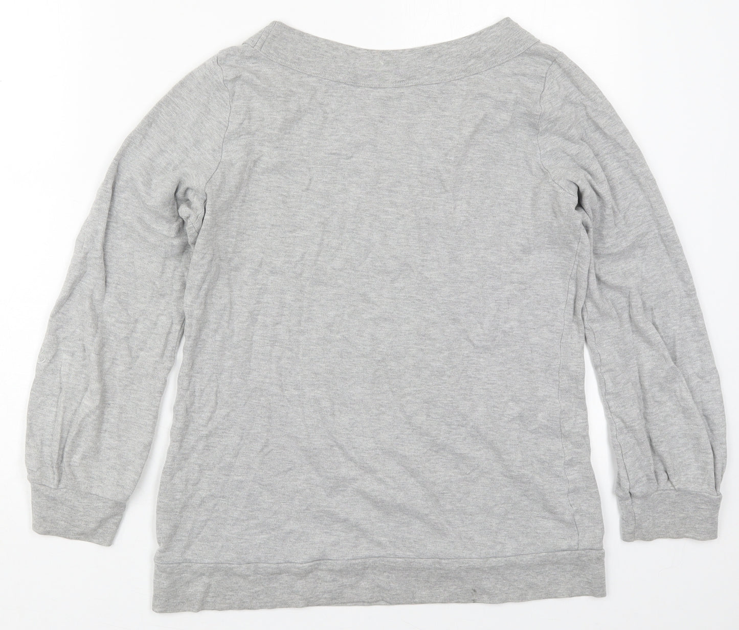 Dorothy Perkins Womens Grey  Polyester Pullover Sweatshirt Size 14  Pullover
