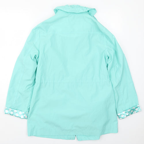 First Avenue Womens Green   Jacket Coat Size M  Zip