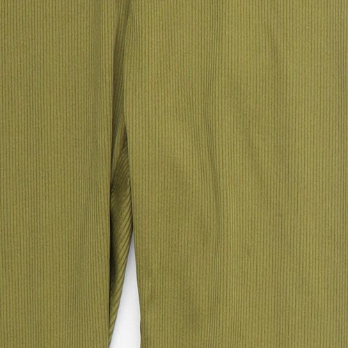H&M Womens Green  Polyester Carrot Leggings Size L L28 in
