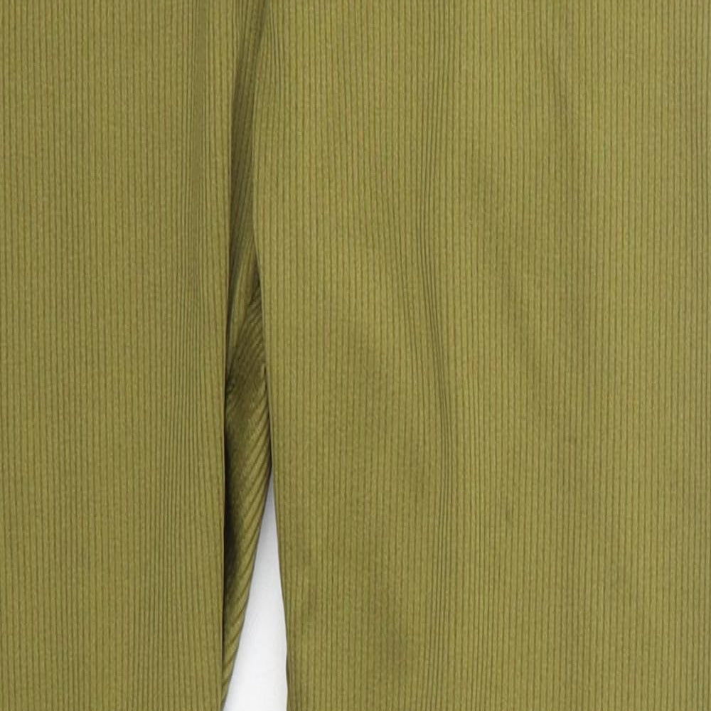 H&M Womens Green  Polyester Carrot Leggings Size L L28 in