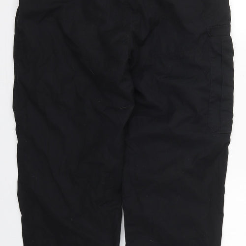 Craghoppers Mens Black  Polyester Cargo Trousers Size 32 L28 in Regular Button
