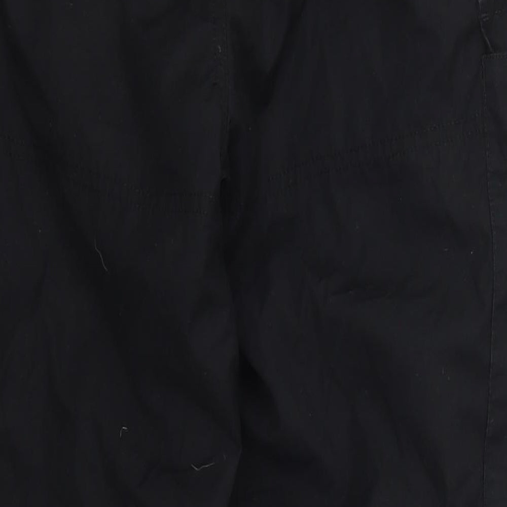 Craghoppers Mens Black  Polyester Cargo Trousers Size 32 L28 in Regular Button