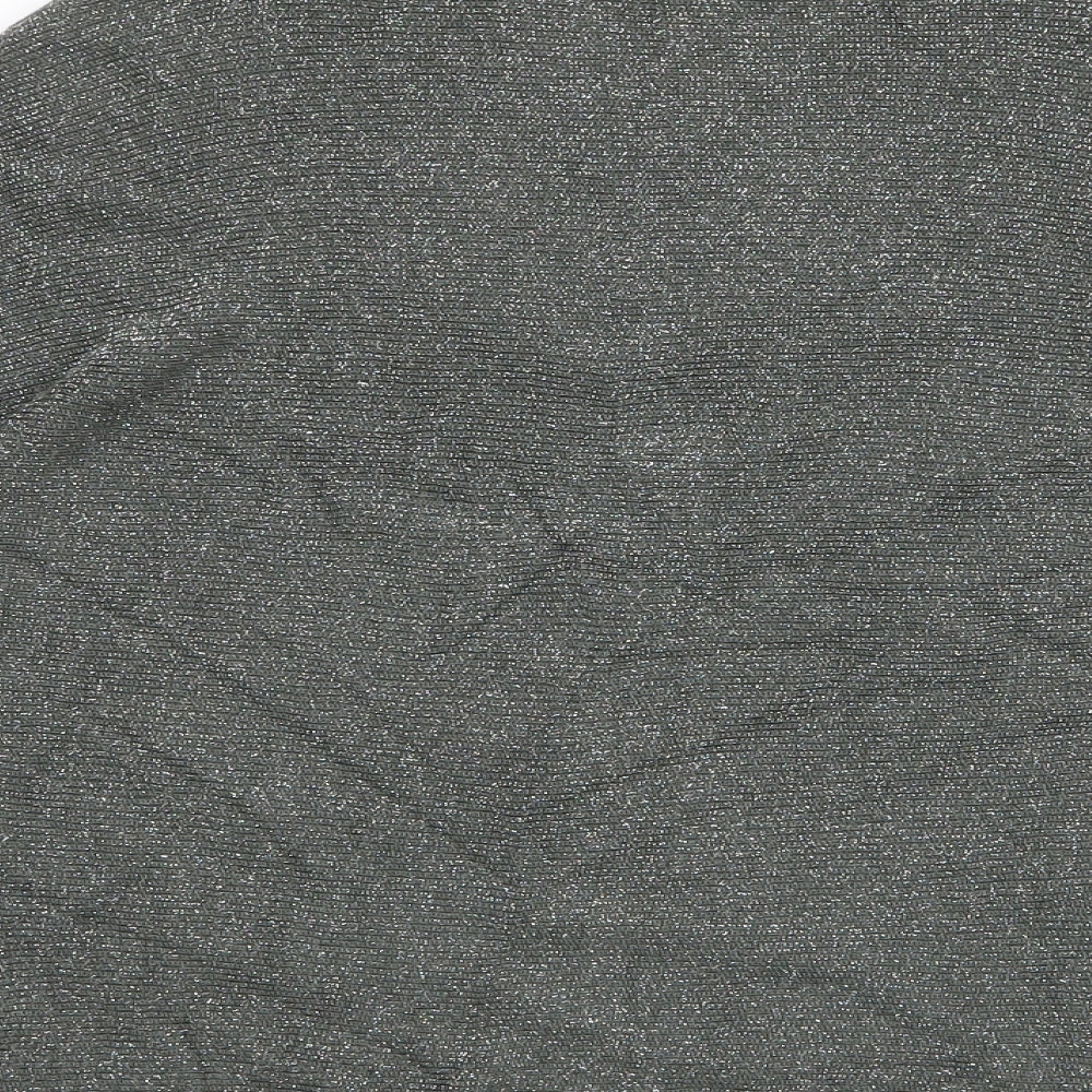 NEXT Womens Green High Neck  Viscose Pullover Jumper Size 8