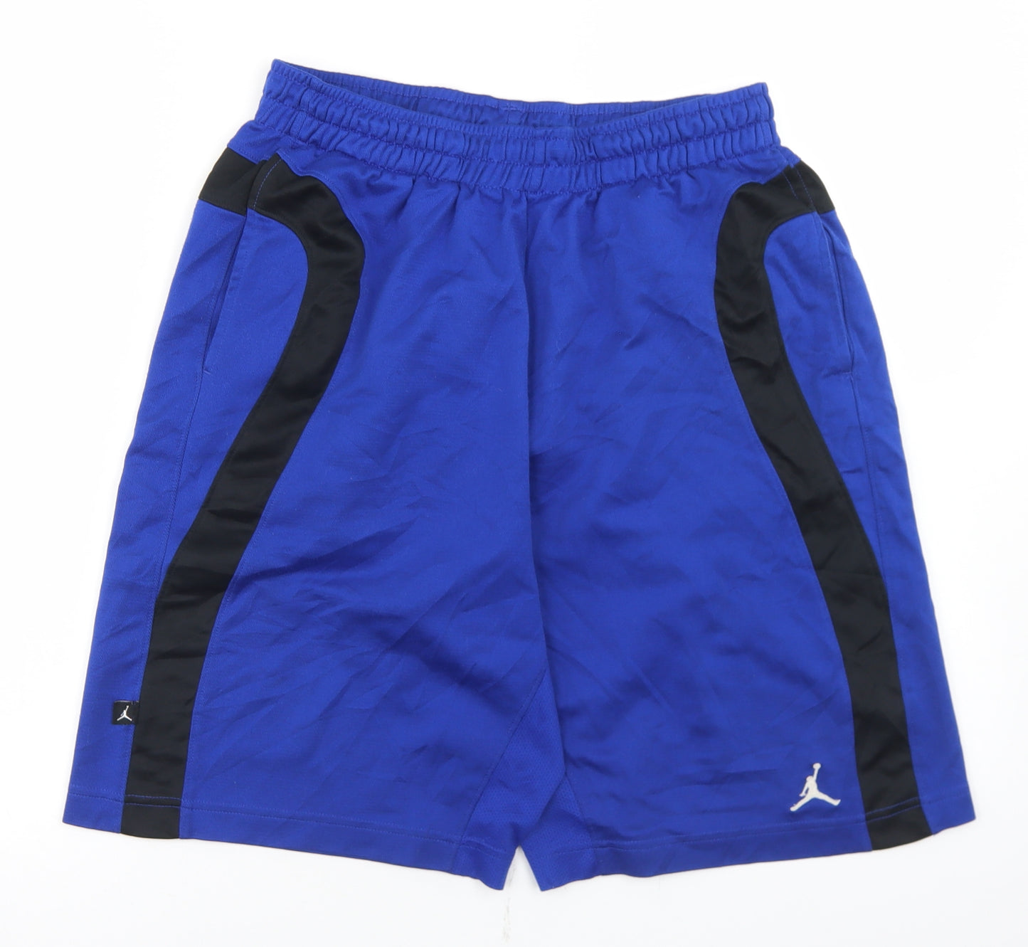 Jordan Mens Blue  Polyester Athletic Shorts Size M L9 in Regular