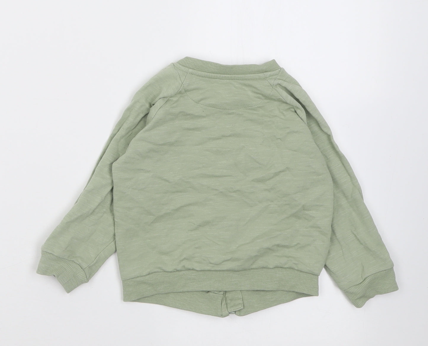 Matalan Girls Green   Jacket  Size 9-12 Months   Zip