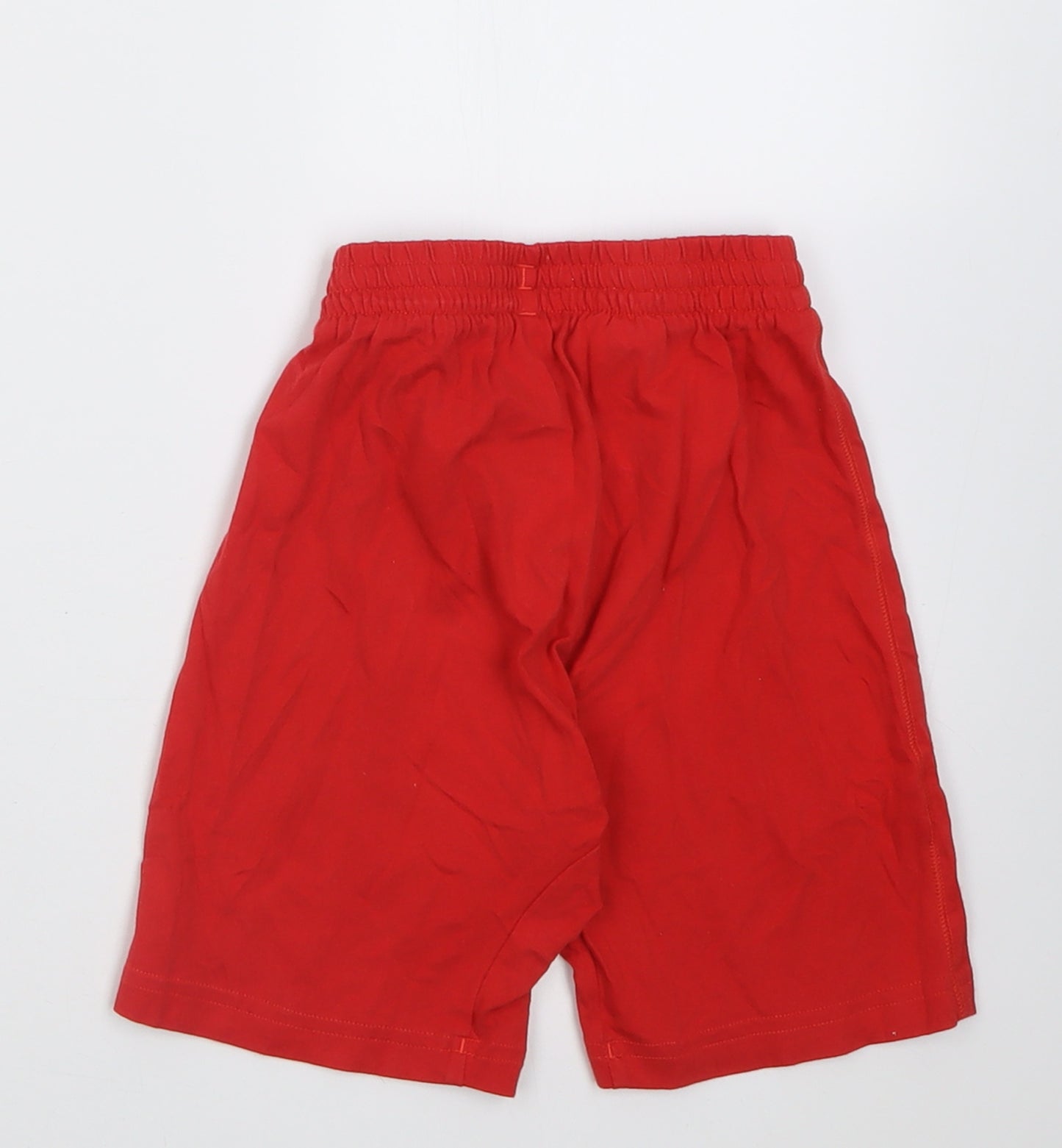 adidas Boys Red  Cotton Bermuda Shorts Size 2-3 Years  Regular