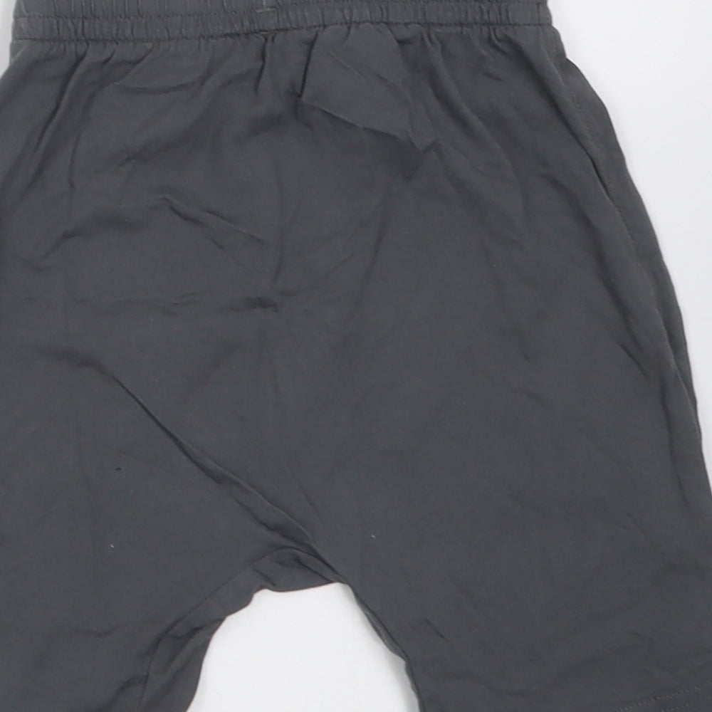 adidas Boys Grey  Cotton Sweat Shorts Size 2-3 Years  Regular