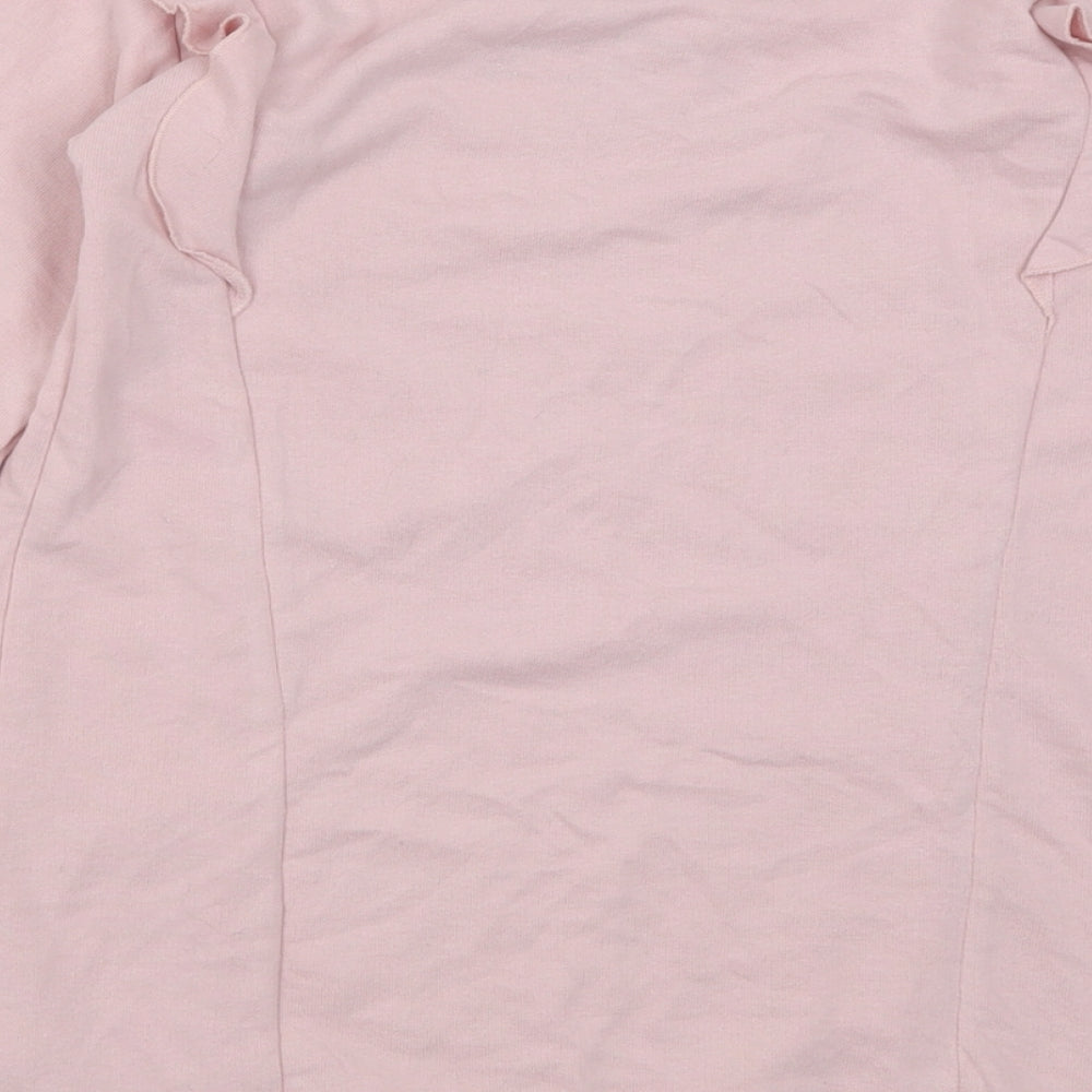 George Girls Pink  Polyester Jumper Dress  Size 7-8 Years  Crew Neck Pullover - kindness & love
