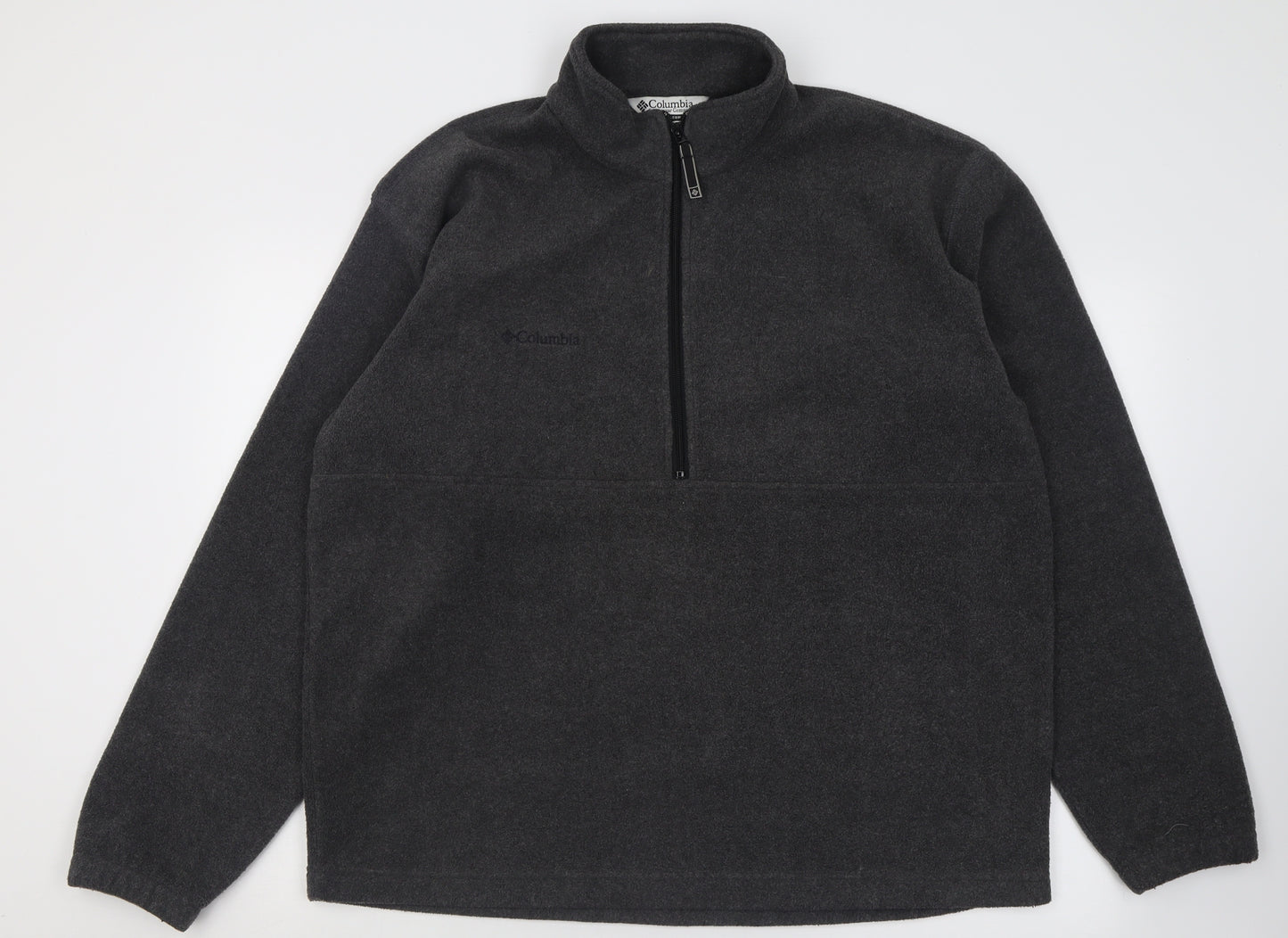 Columbia Mens Grey  Polyester Pullover Sweatshirt Size L