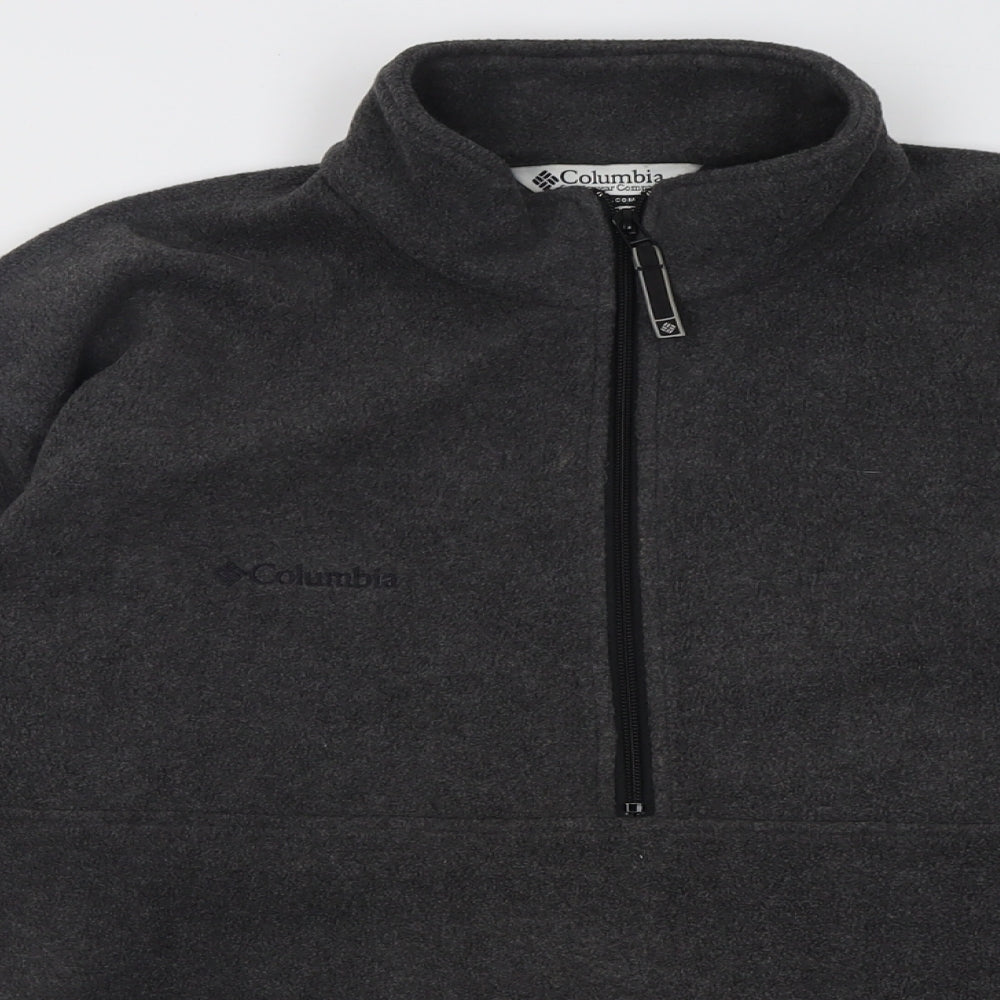 Columbia Mens Grey  Polyester Pullover Sweatshirt Size L