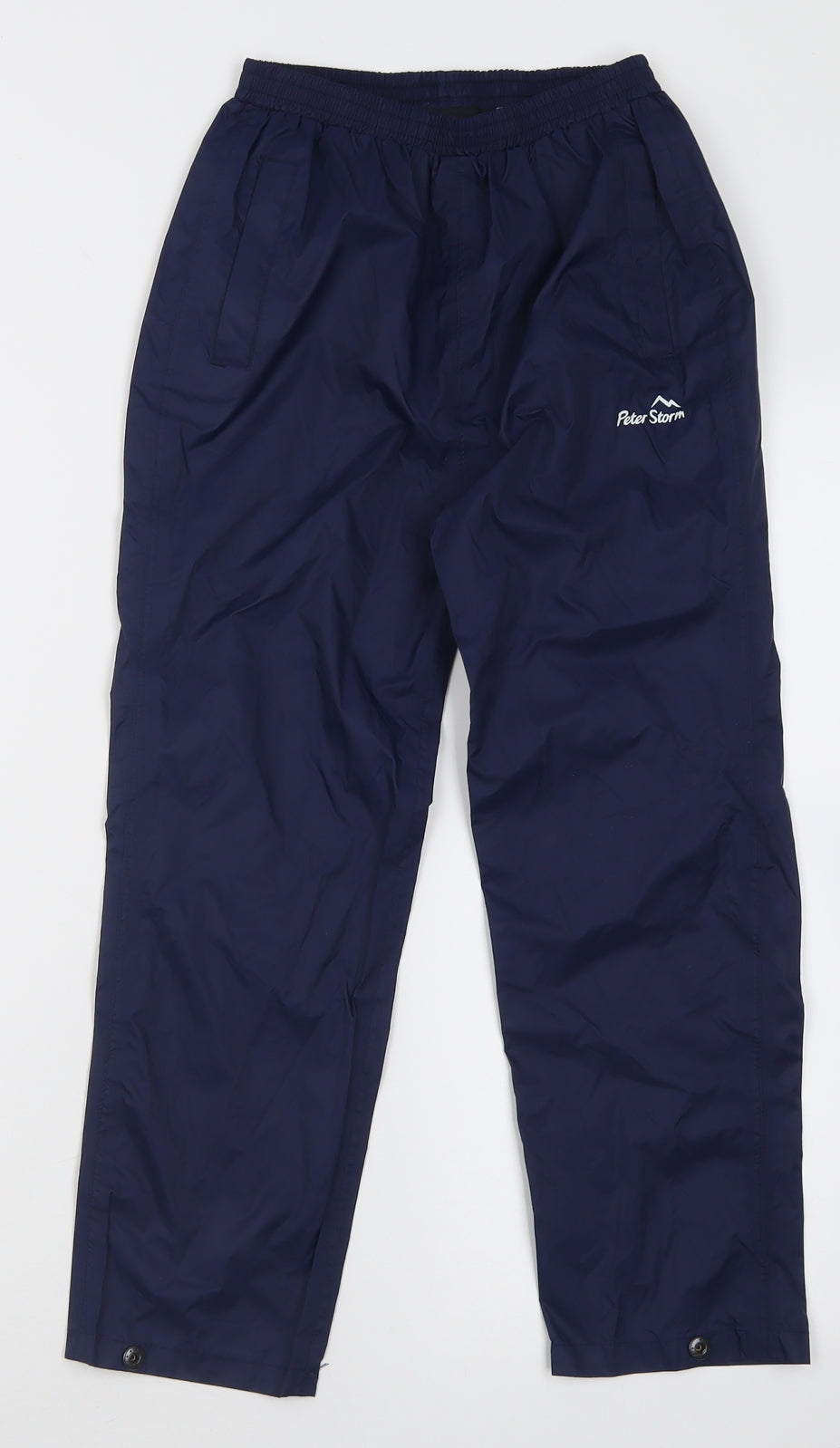 Peter Storm Boys Blue  Polyamide Windbreaker Trousers Size 7-8 Years  Regular Pullover