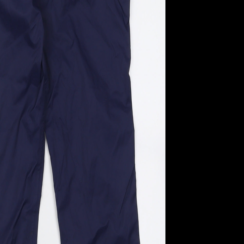 Peter Storm Boys Blue  Polyamide Windbreaker Trousers Size 7-8 Years  Regular Pullover