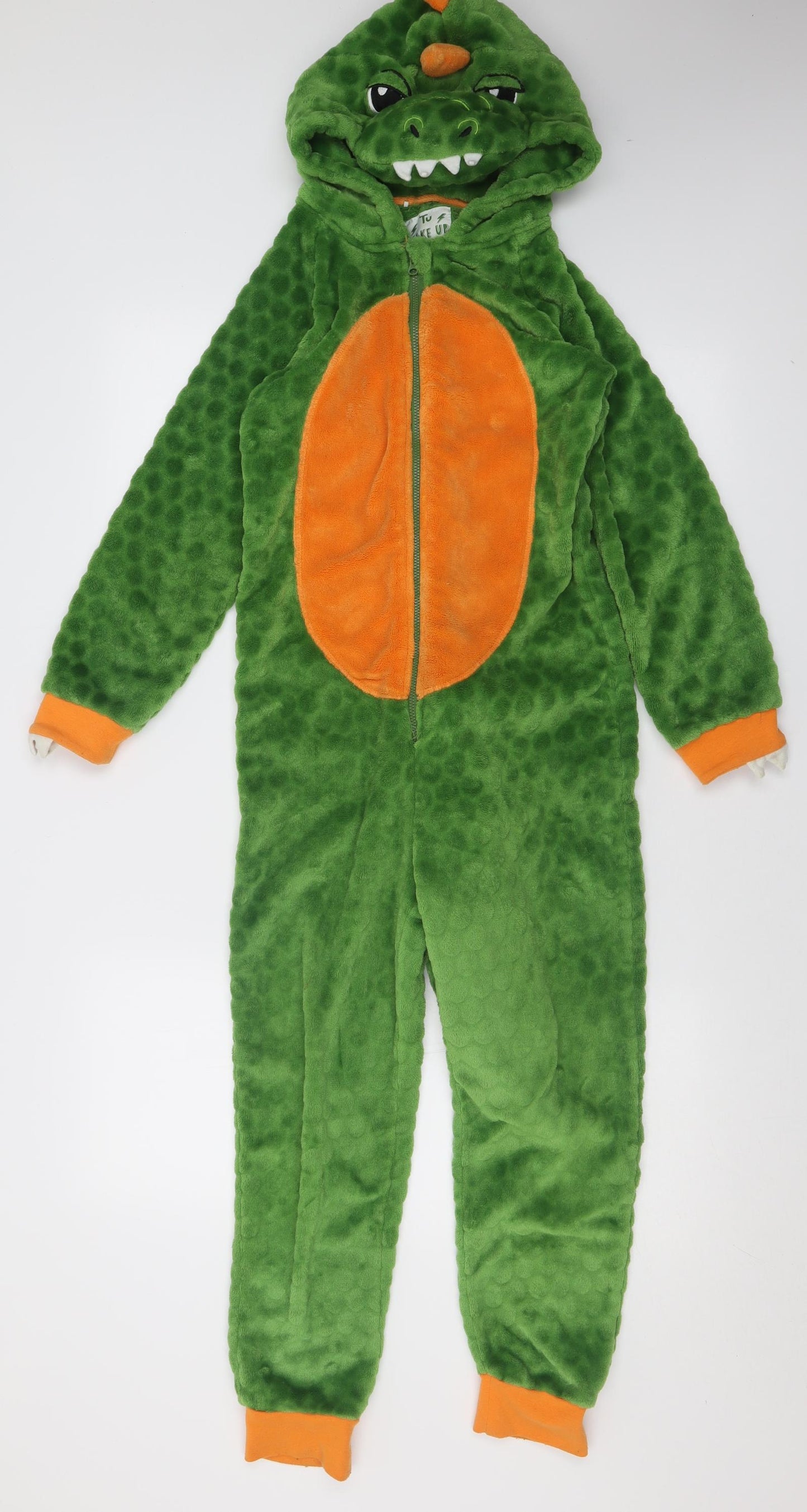 TU Boys Green  Polyester  One Piece Size 9-10 Years  Zip