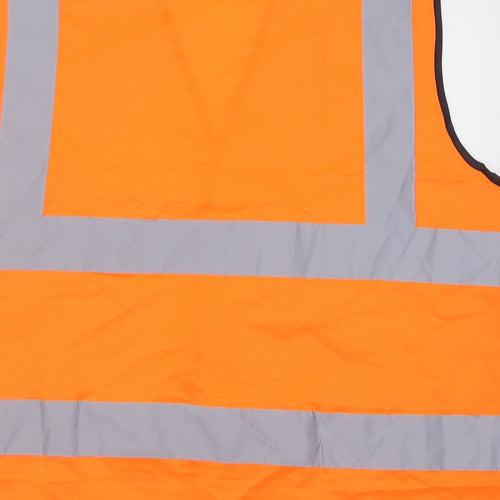 Uneek Mens Orange   Jacket  Size XL  Hook & Loop - Work wear