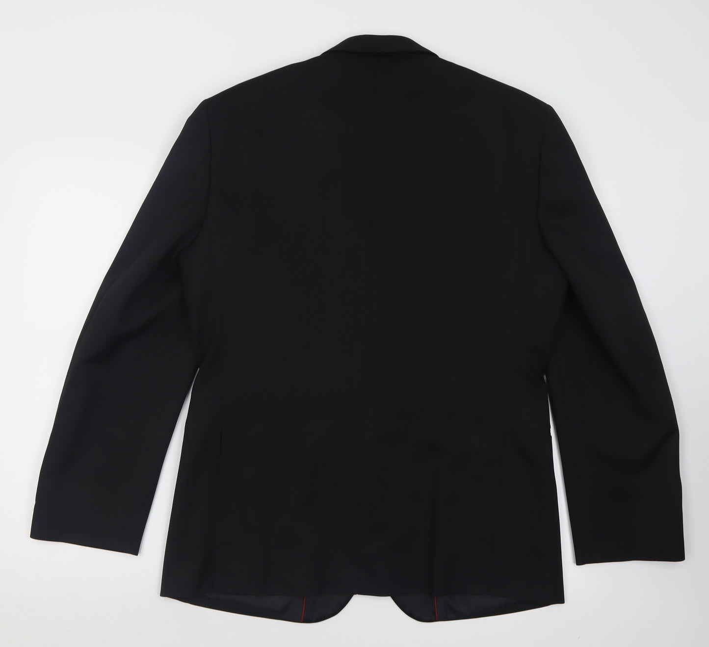 Taylor & Wright Mens Black  Polyester Jacket Blazer Size 40