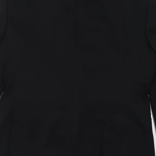 Taylor & Wright Mens Black  Polyester Jacket Blazer Size 40