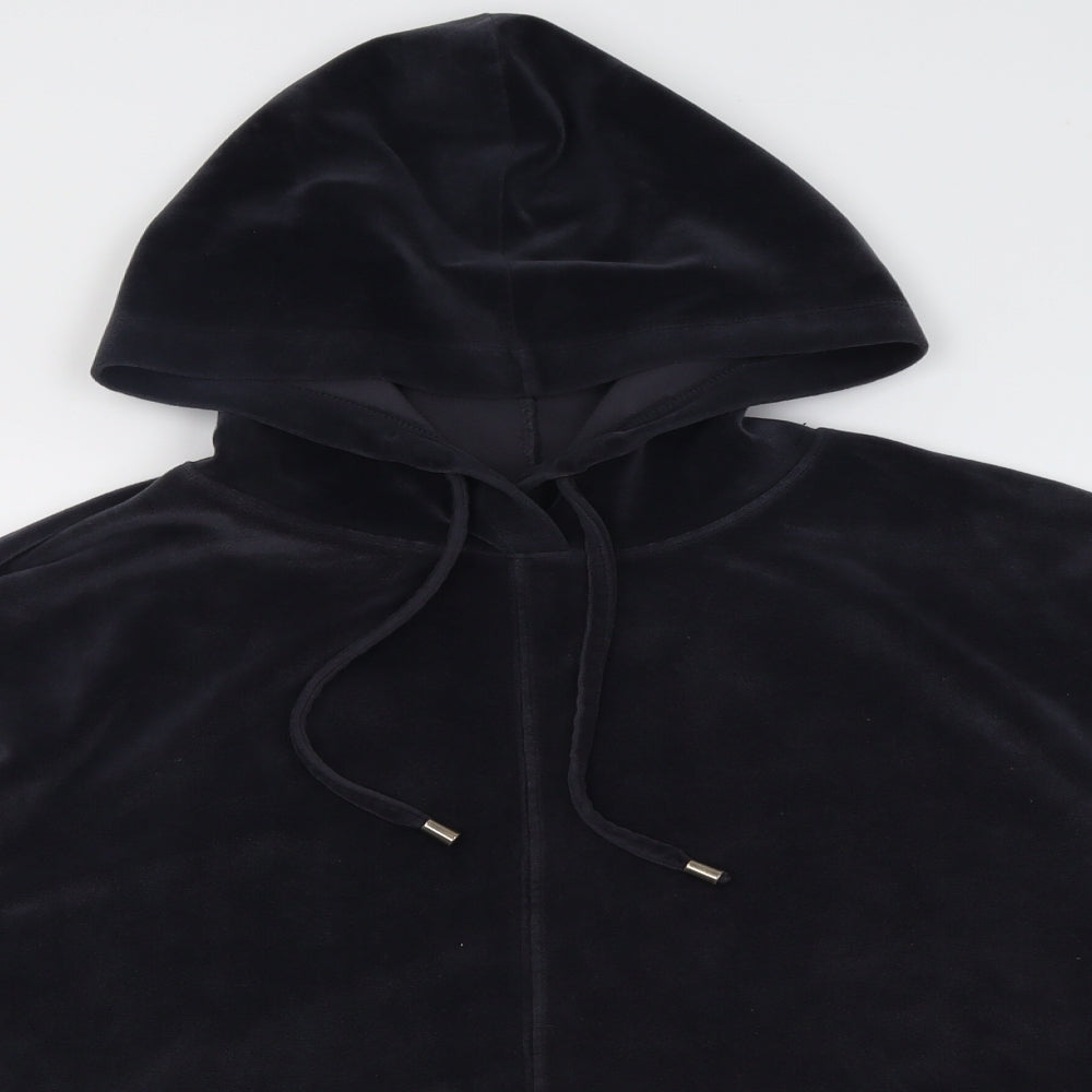 George Womens Blue  Polyester Full Zip Hoodie Size 22  Zip