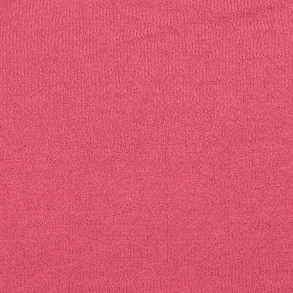 Bonmarché Womens Pink Round Neck  Acrylic Pullover Jumper Size XL
