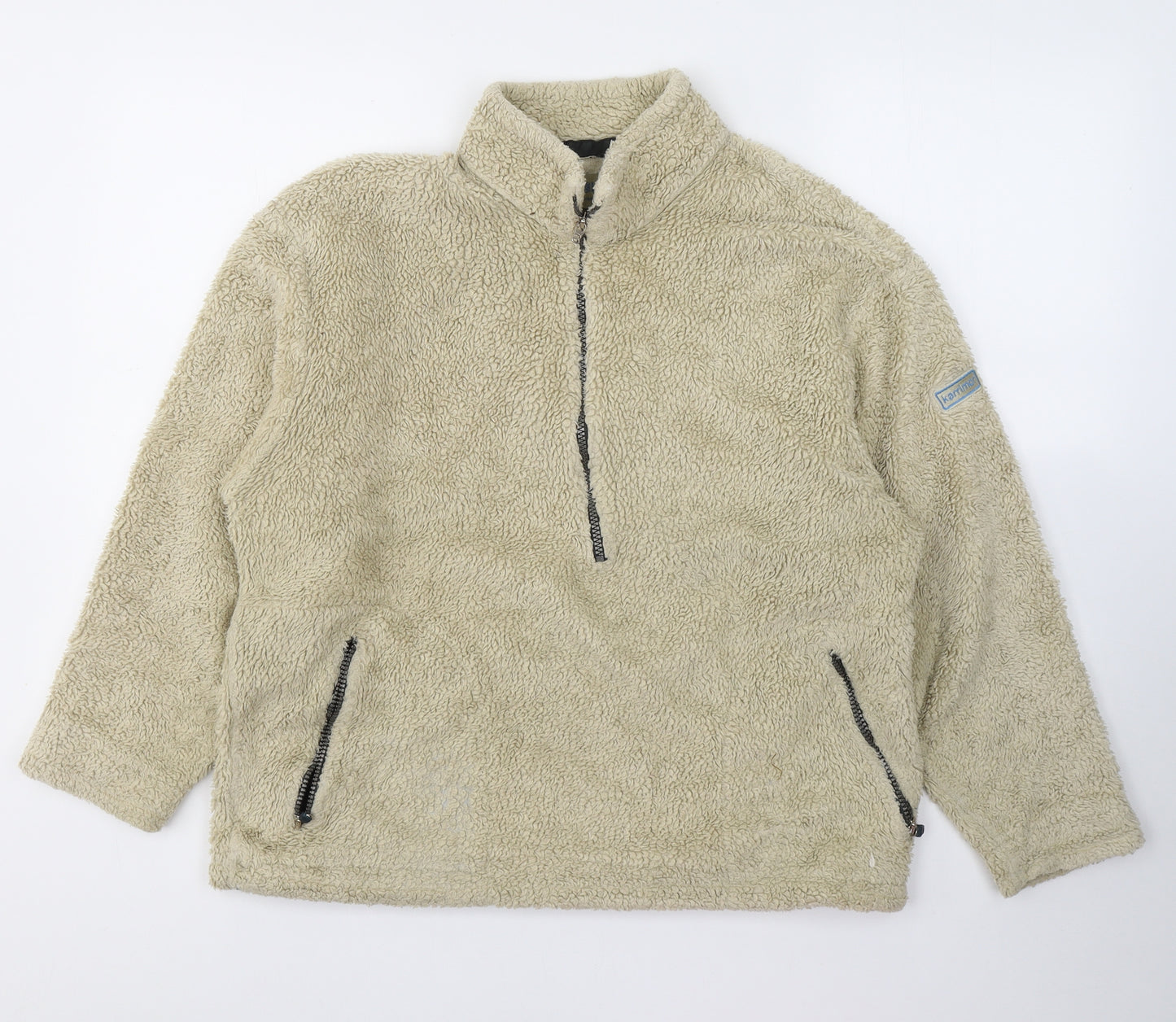 Karrimor Mens Beige  Polyester Pullover Sweatshirt Size M