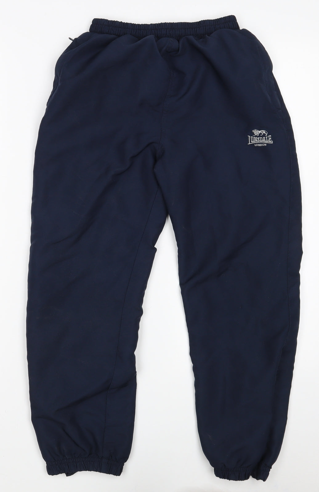 Lonsdale Boys Blue  100% Polyester Jogger Trousers Size 9-10 Years  Regular