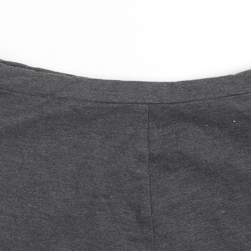 George Girls Grey  Polyester A-Line Skirt Size 12-13 Years  Regular