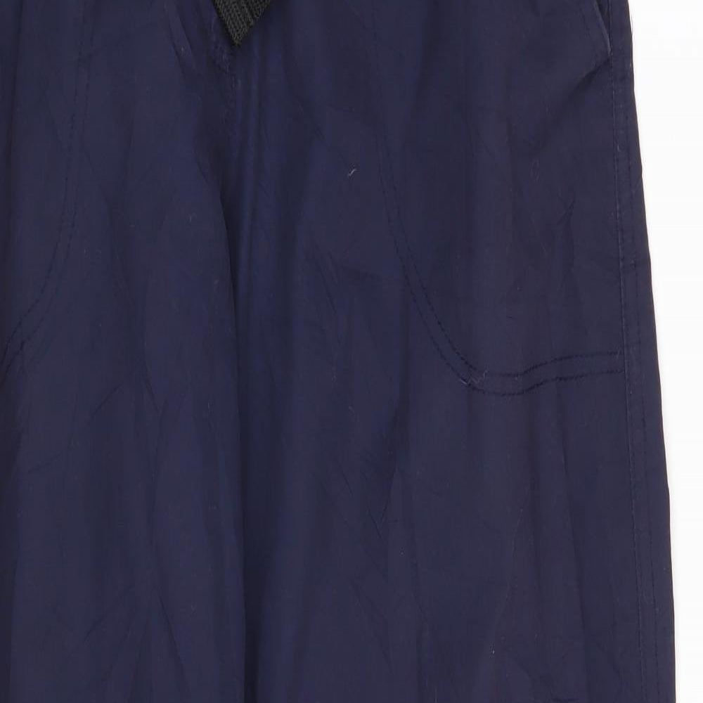 ProClimate Womens Blue  Polyester Trousers  Size 16 L29 in Regular Zip