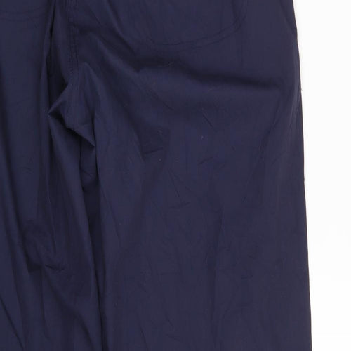 ProClimate Womens Blue  Polyester Trousers  Size 16 L29 in Regular Zip