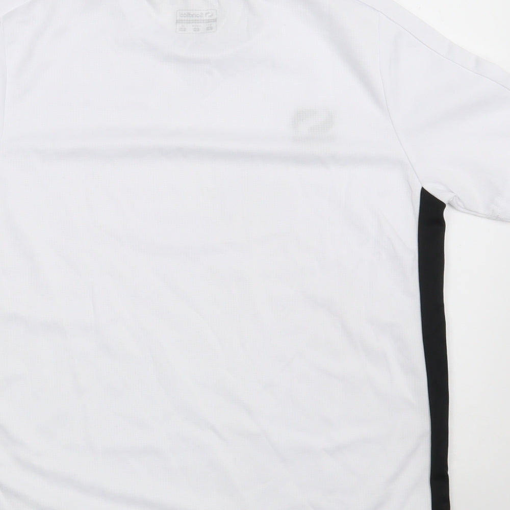 Sondico Boys White  100% Polyester Jersey T-Shirt Size 13 Years Round Neck