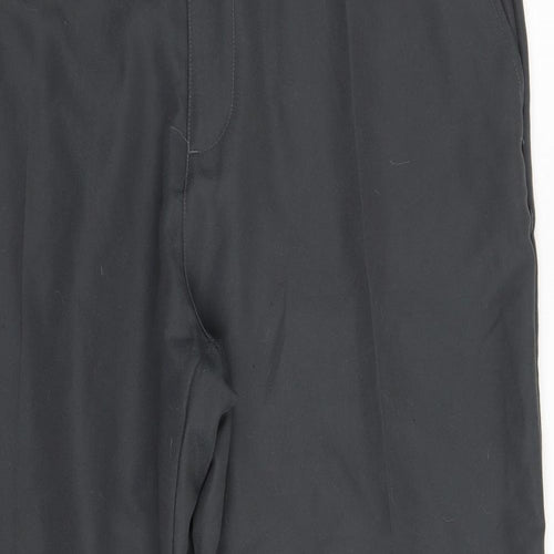 Slazenger Mens Grey  Polyester Trousers  Size 42 in L31 in Regular Zip