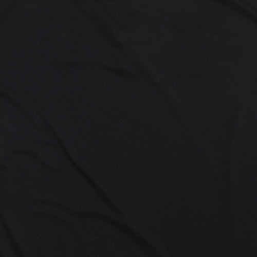 Macron Mens Black  100% Polyester  Polo Size 2XL Collared Button - Wrexham AFC