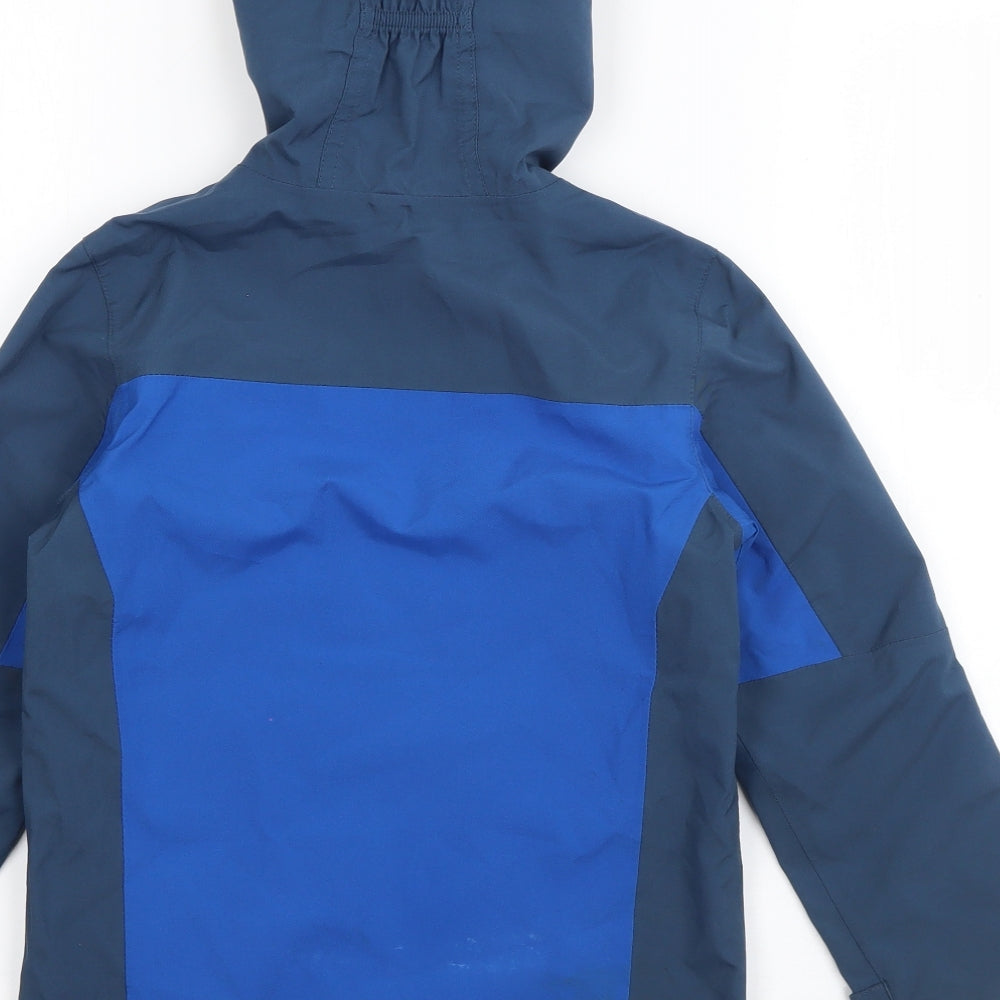 Regatta Boys Blue   Rain Coat Coat Size 3-4 Years  Zip