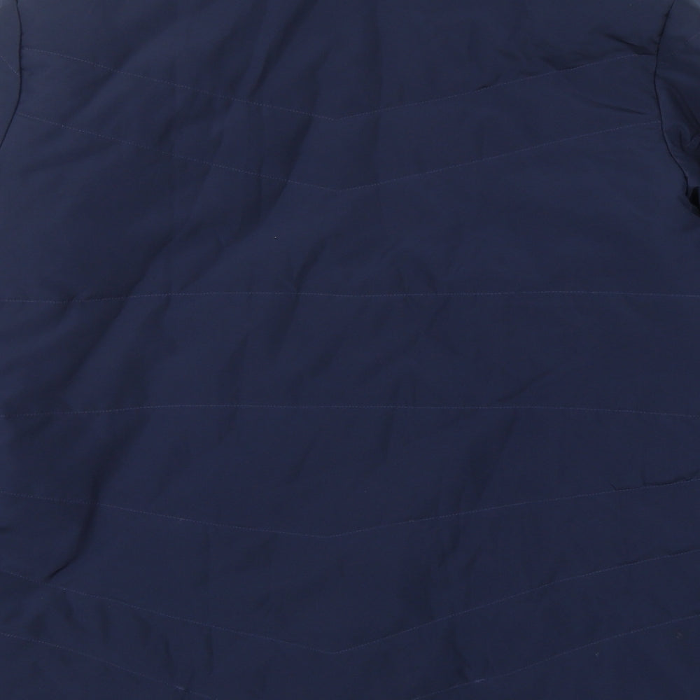 Decathlon  Womens Blue   Puffer Jacket Jacket Size L  Zip