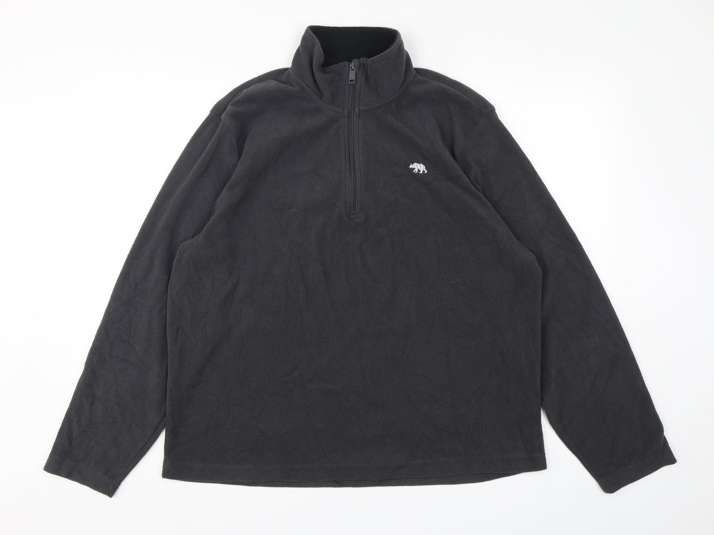 Ridge & Co Mens Grey  Polyester Pullover Sweatshirt Size L
