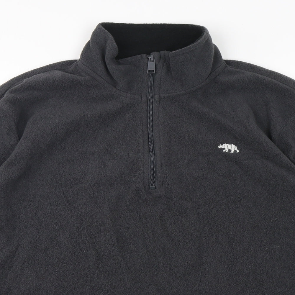 Ridge & Co Mens Grey  Polyester Pullover Sweatshirt Size L