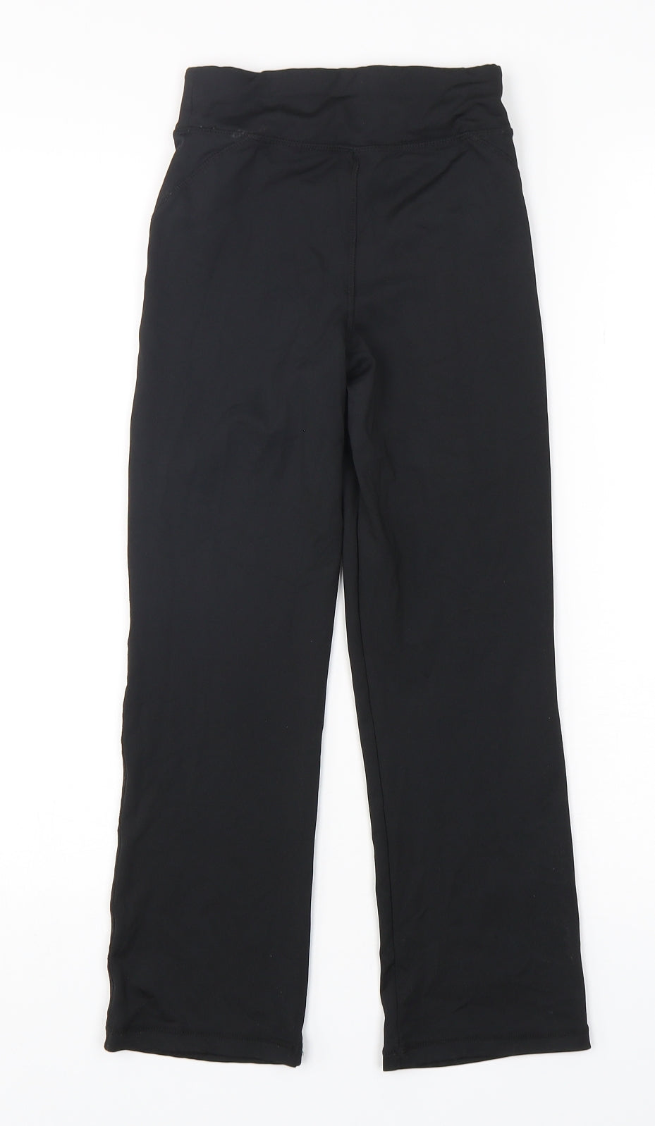 LA Gear Girls Black  Polyester Sweatpants Trousers Size 9-10 Years  Regular