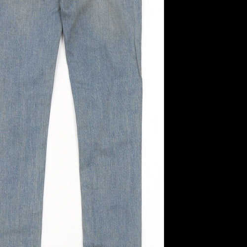 NEXT Mens Blue  Cotton Skinny Jeans Size 28 L30 in Regular