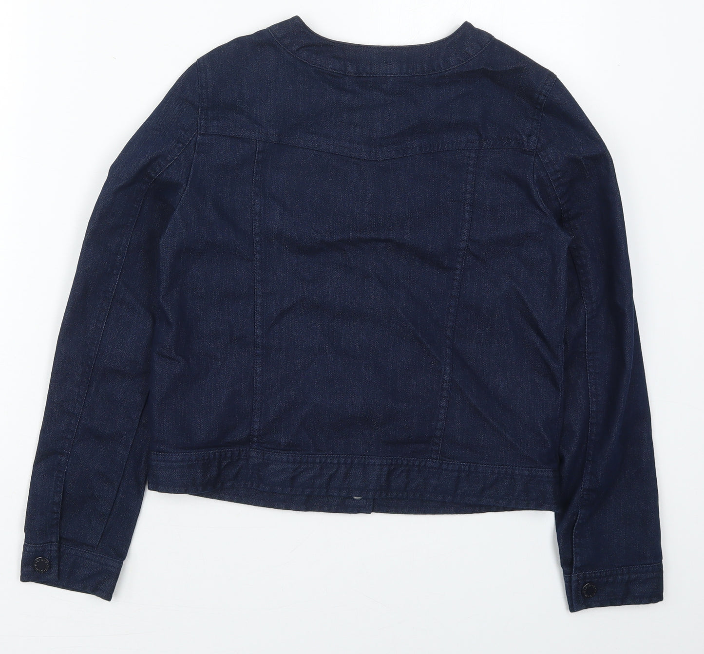 United Colors of Benetton Girls Blue   Jacket  Size 10-11 Years  Button
