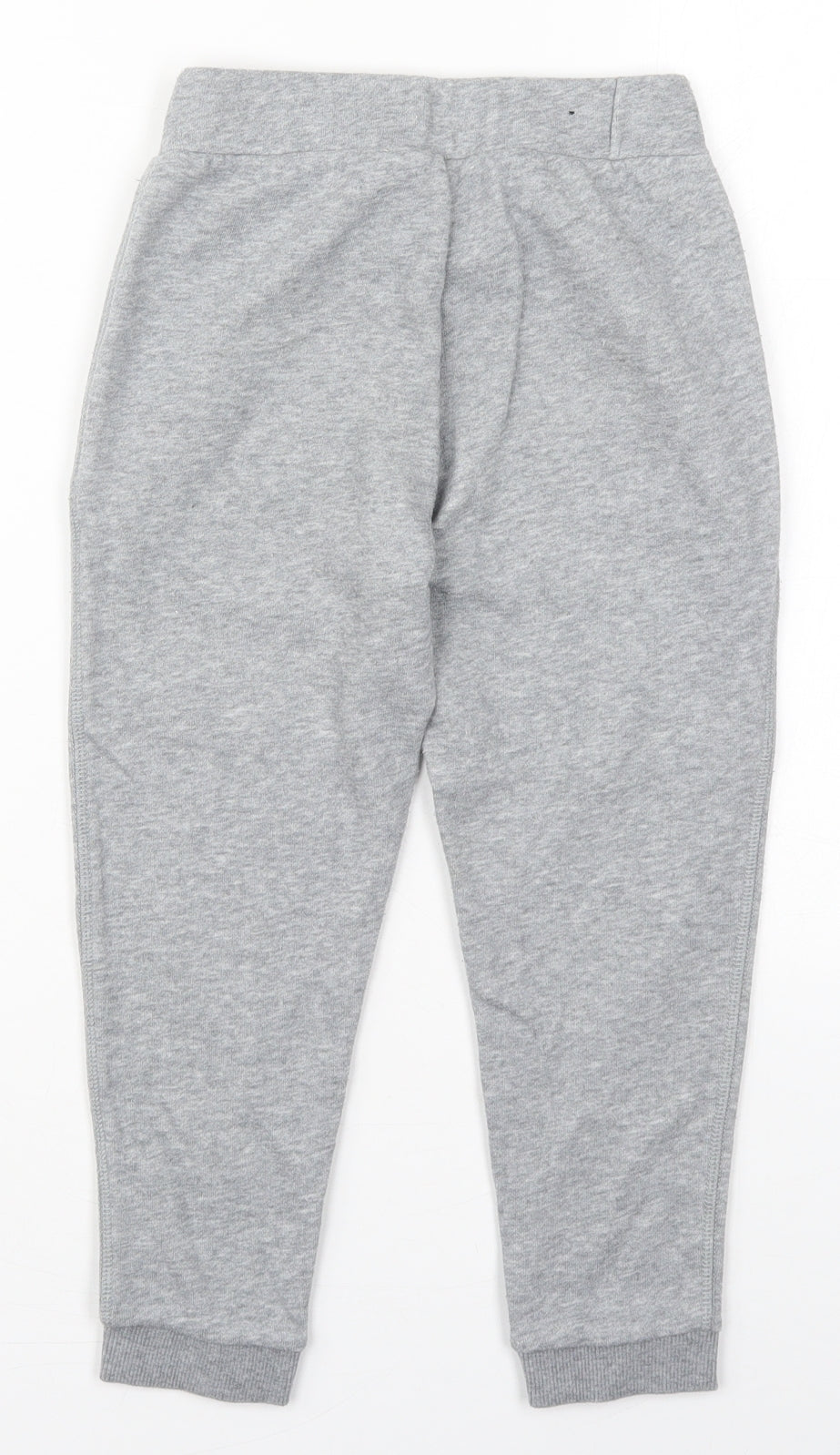Tommy Hilfiger Boys Grey  Cotton Sweatpants Trousers Size 6-7 Years  Regular Drawstring