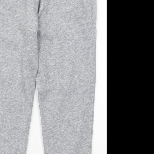 Tommy Hilfiger Boys Grey  Cotton Sweatpants Trousers Size 6-7 Years  Regular Drawstring