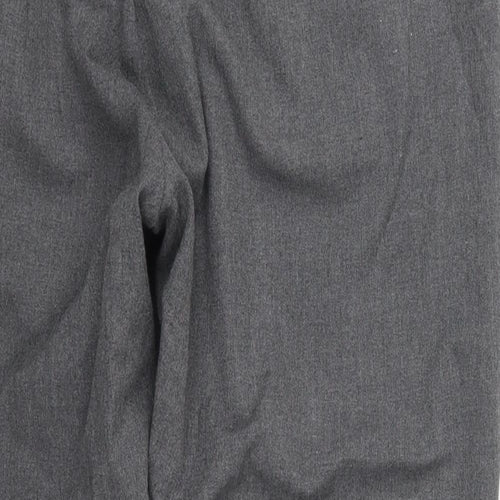 Savior Womens Grey  Polyester Trousers  Size 14 L24 in Regular