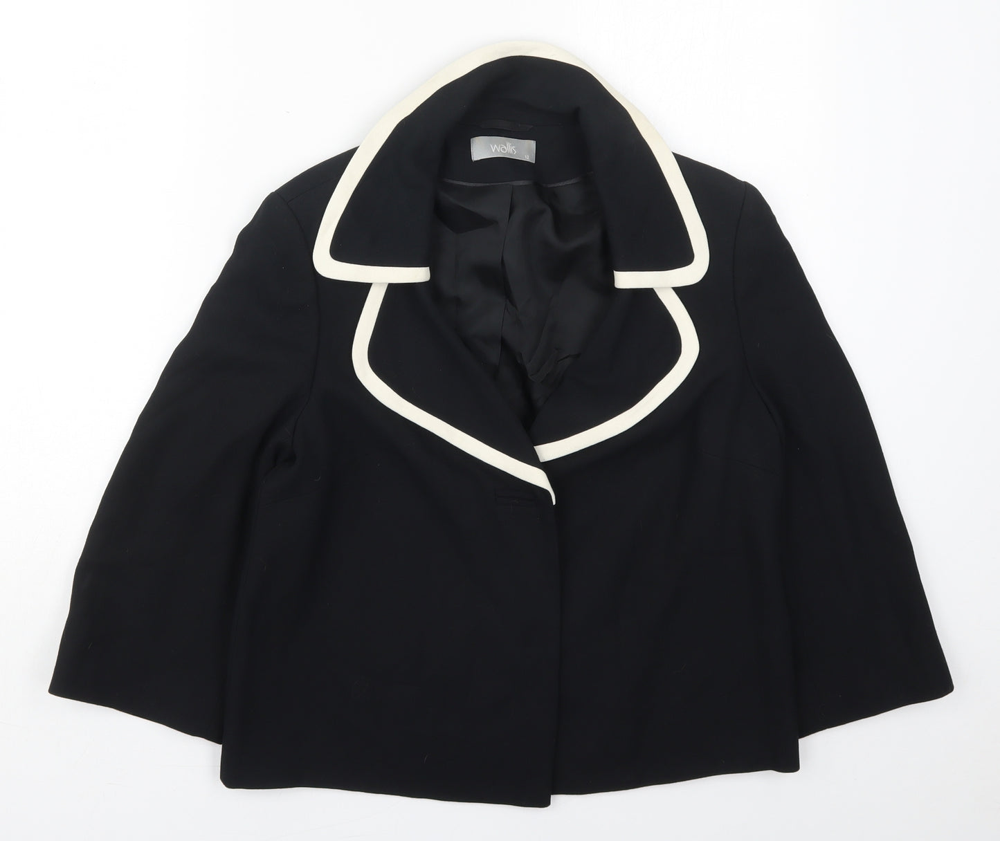 Wallis Womens Black   Jacket  Size 12