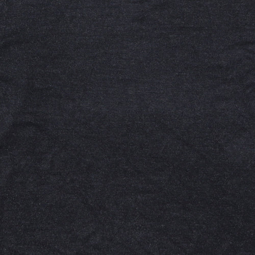 Marks and Spencer Mens Blue V-Neck  Acrylic Pullover Jumper Size M