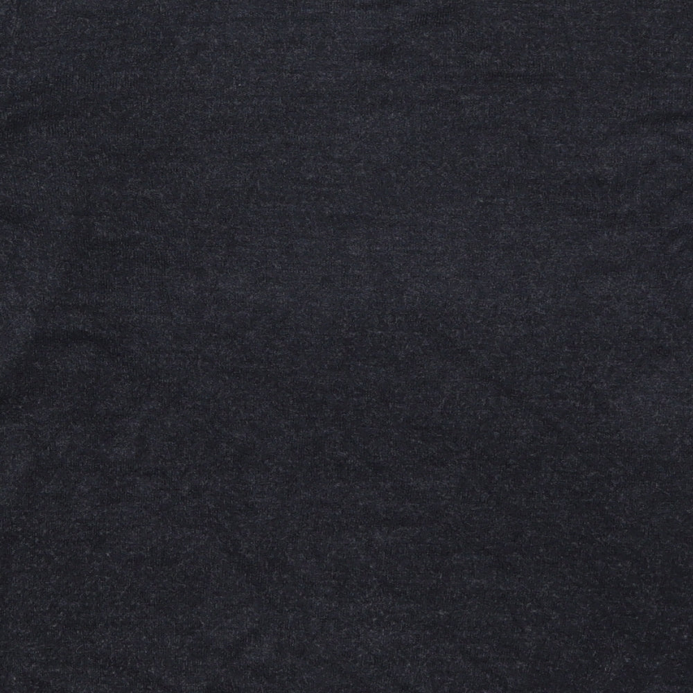 Marks and Spencer Mens Blue V-Neck  Acrylic Pullover Jumper Size M