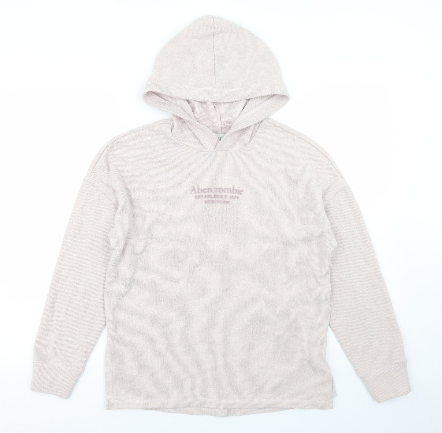 Abercrombie & Fitch Womens Pink  Polyester Pullover Hoodie Size S