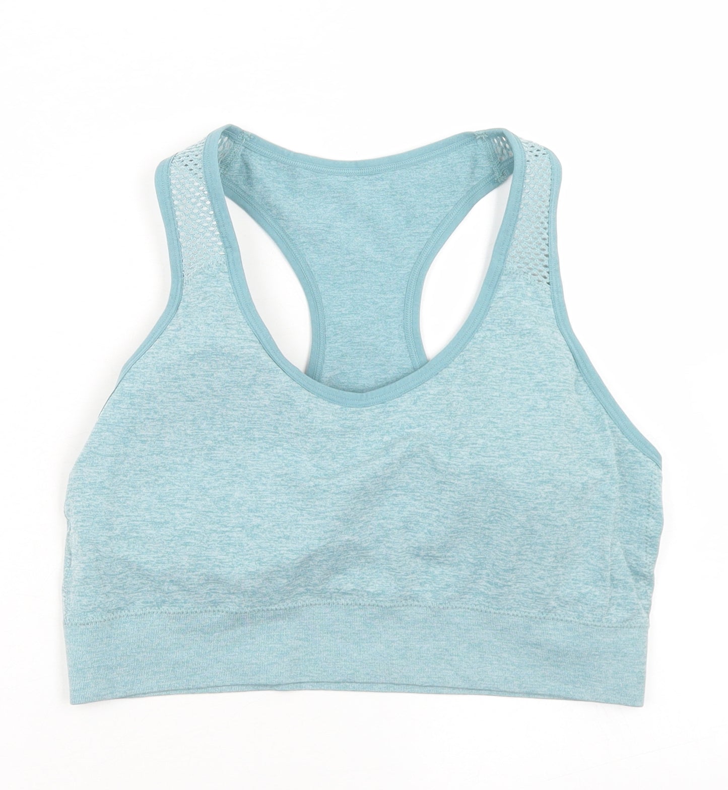 Dunnes Stores Womens Blue  Polyamide Cropped Tank Size XL Round Neck