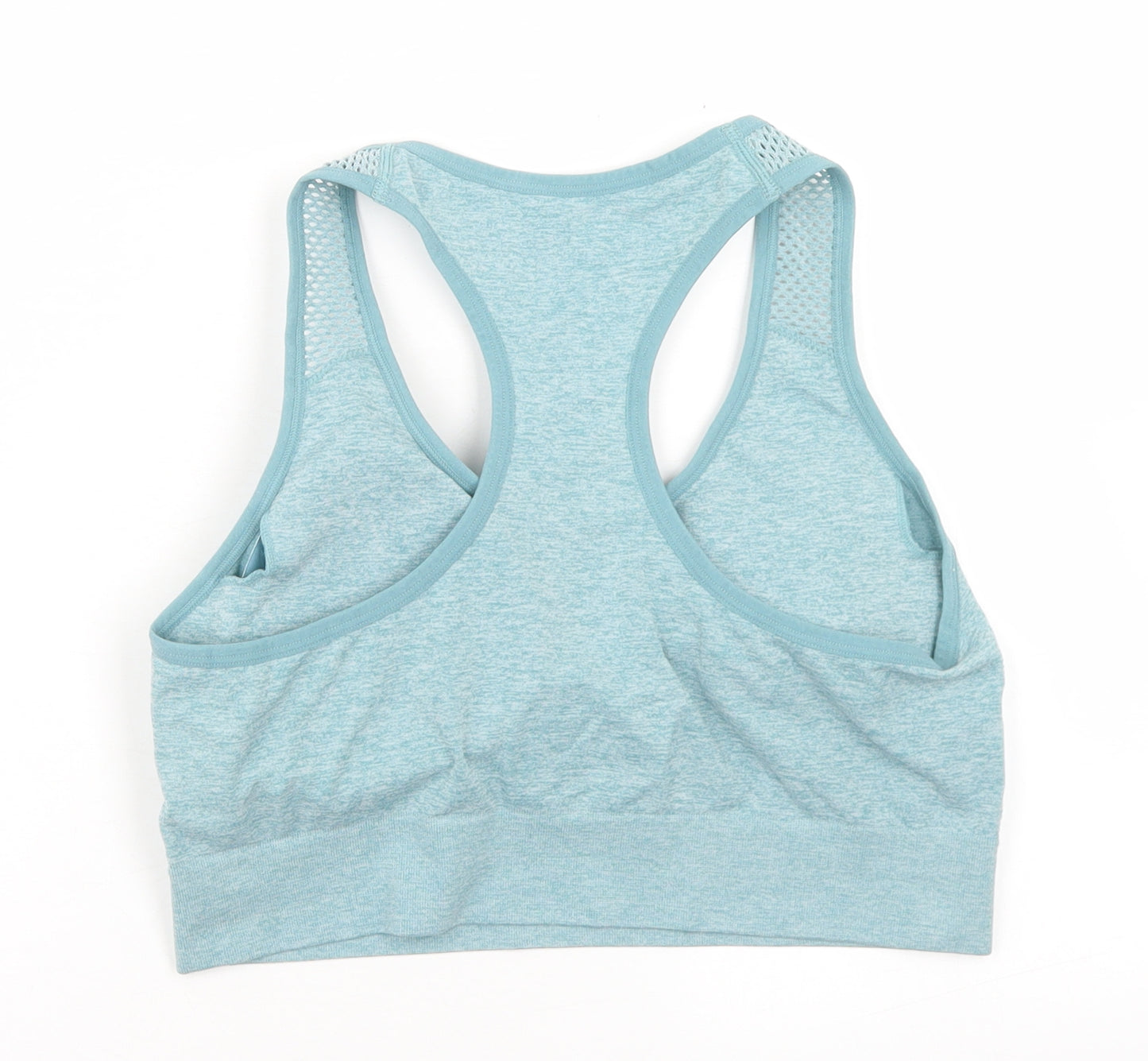 Dunnes Stores Womens Blue  Polyamide Cropped Tank Size XL Round Neck