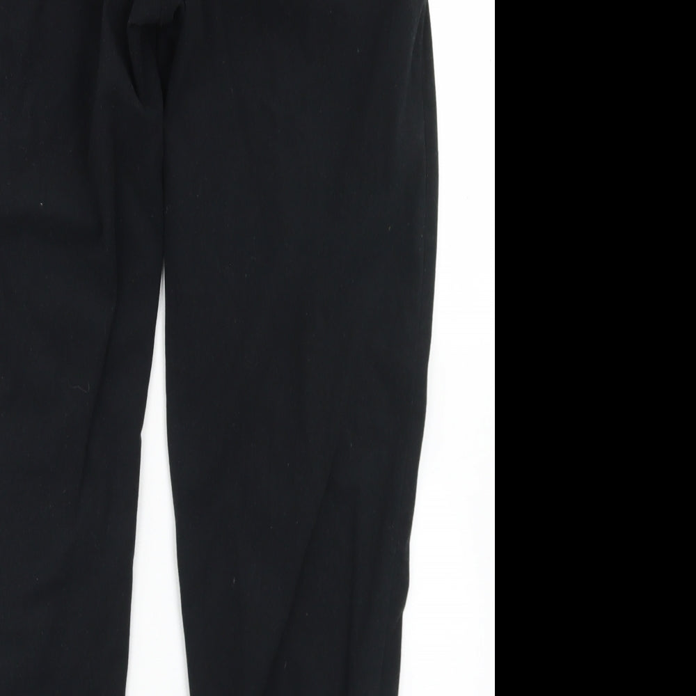 Primark Mens Black  Polyester Jogger Trousers Size L L28 in Regular Drawstring - Nasa