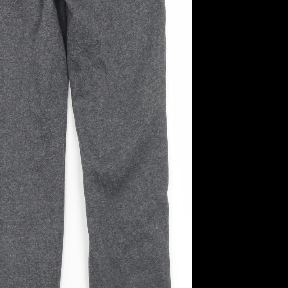 Slazenger Boys Grey  Polyester Jogger Trousers Size 9-10 Years  Regular Drawstring